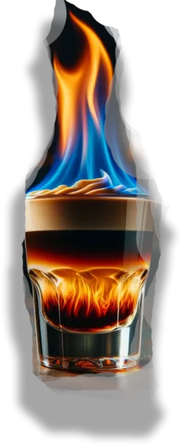 B-52 shot — PILOT Cafe-Bar Gudauri