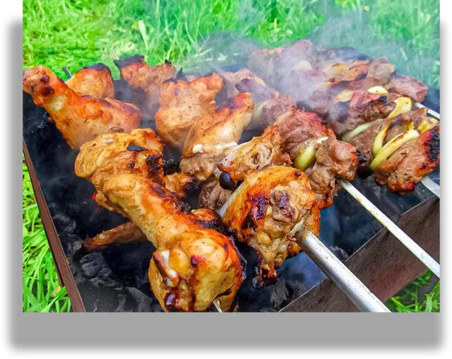 Wood-fired chicken barbecue — PILOT Cafe-Bar Gudauri