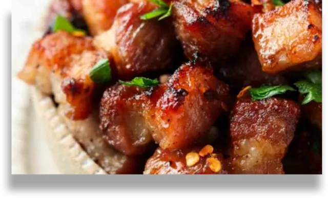 Fried pork — PILOT Cafe-Bar Gudauri
