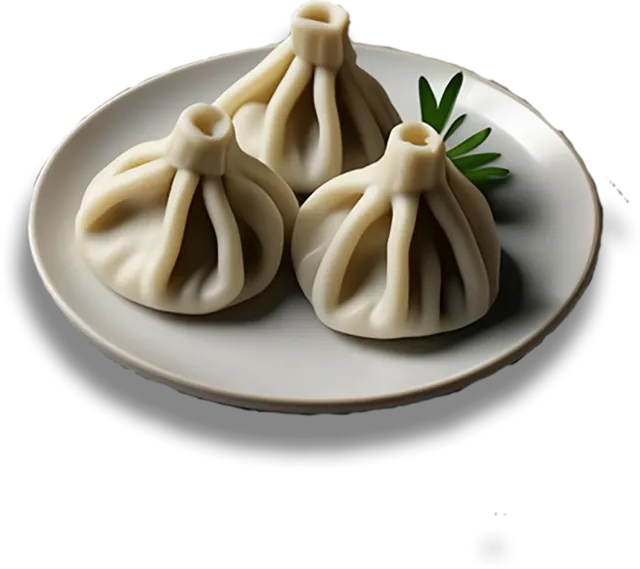 Khinkali (3 pcs) + sauce — PILOT Cafe-Bar Gudauri